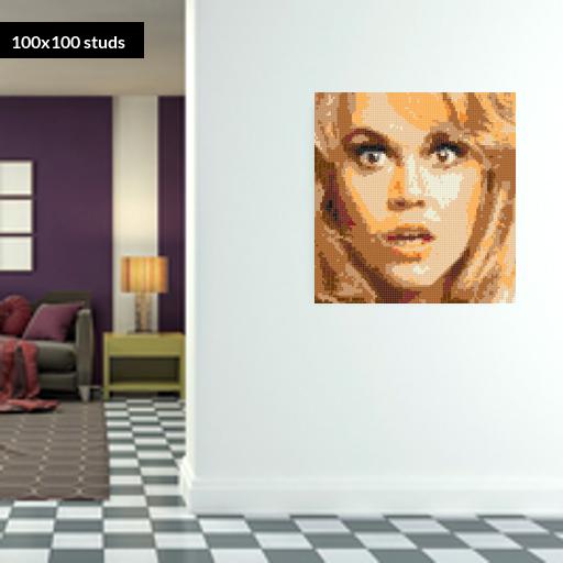 100*100studs, 80*80cm, 31.5*31.5inch