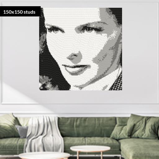 150*150studs, 120*120cm, 47.25*47.25inch