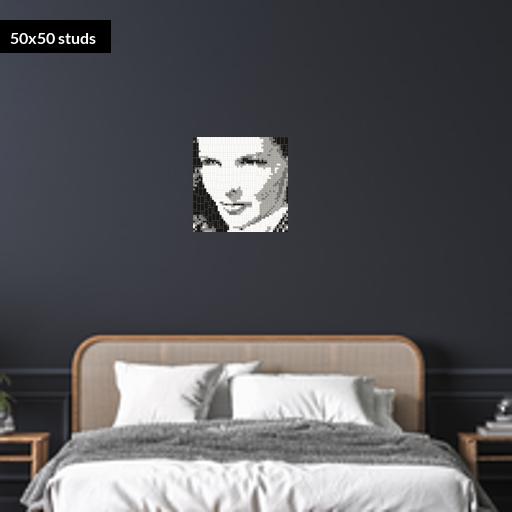 50*50studs, 40*40cm, 15.75*15.75inch