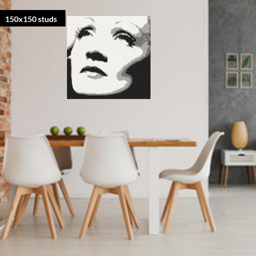 150*150studs, 120*120cm, 47.25*47.25inch