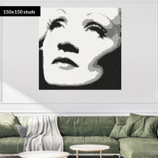 150*150studs, 120*120cm, 47.25*47.25inch
