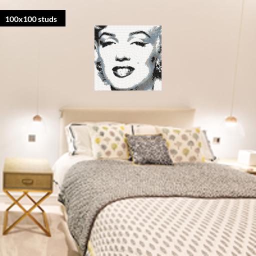 100*100studs, 80*80cm, 31.5*31.5inch