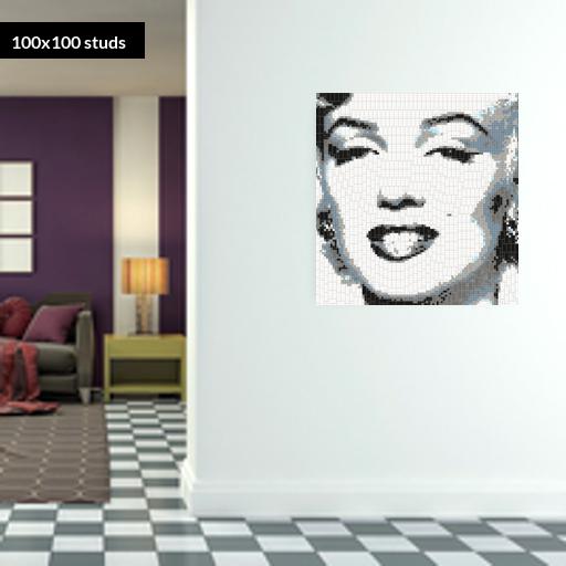 100*100studs, 80*80cm, 31.5*31.5inch