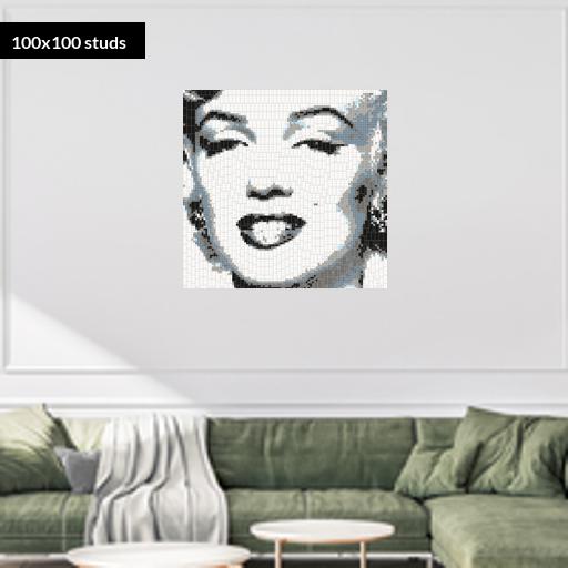 100*100studs, 80*80cm, 31.5*31.5inch