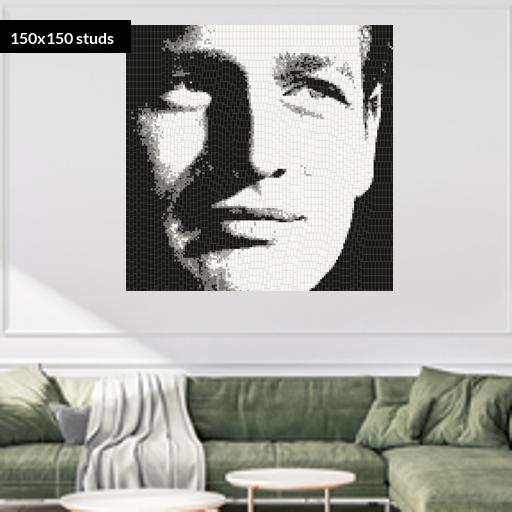 150*150studs, 120*120cm, 47.25*47.25inch