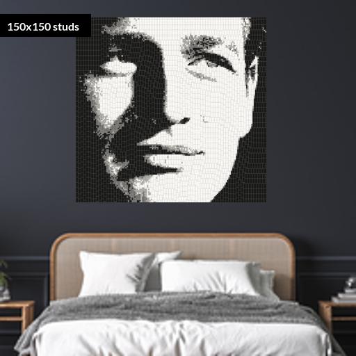150*150studs, 120*120cm, 47.25*47.25inch