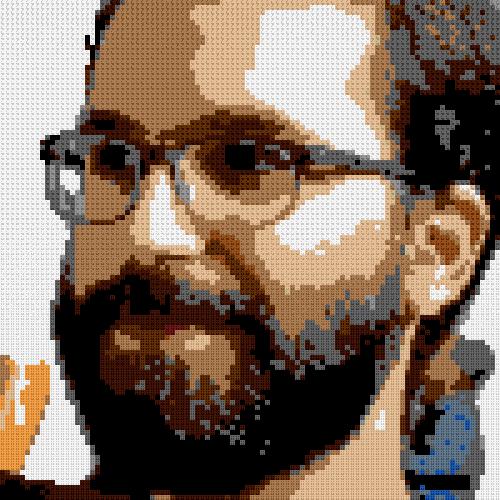 Custom Brick Mosaic