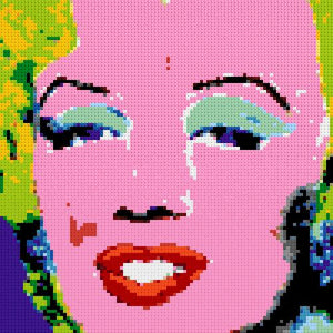 Custom Brick Mosaic