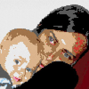 Custom Brick Mosaic