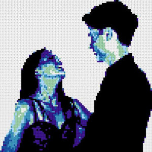 Custom Brick Mosaic