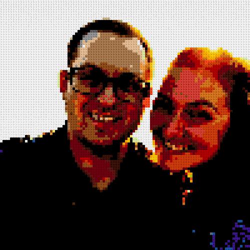 Custom Brick Mosaic