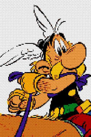 Custom Brick Mosaic