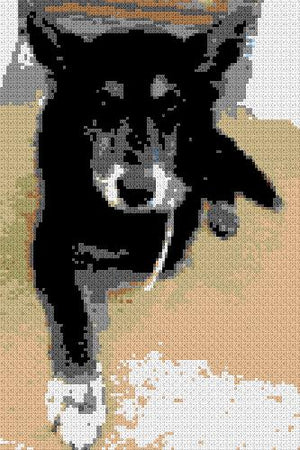 Custom Brick Mosaic