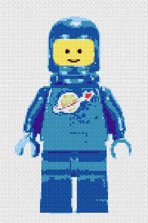 Custom Brick Mosaic
