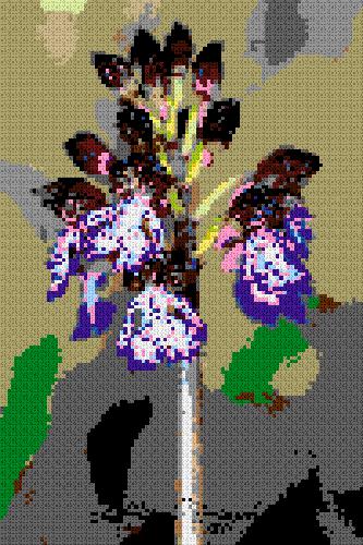 Custom Brick Mosaic