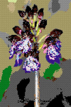 Custom Brick Mosaic