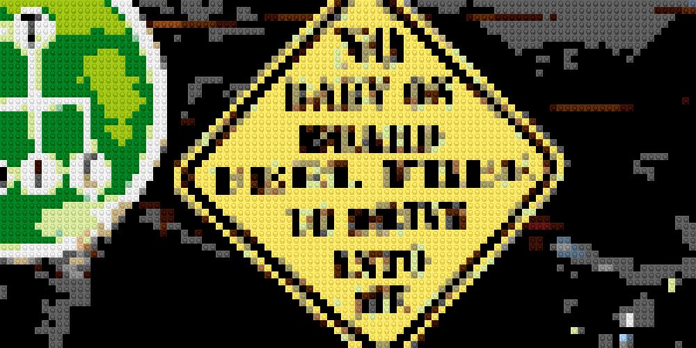 Custom Brick Mosaic