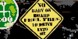 Custom Brick Mosaic