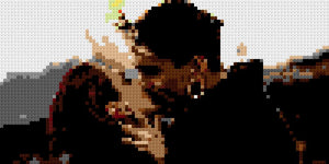 Custom Brick Mosaic