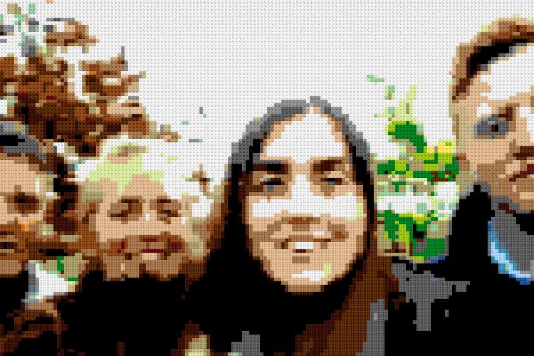 Custom Brick Mosaic