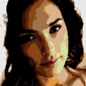 Custom Brick Mosaic