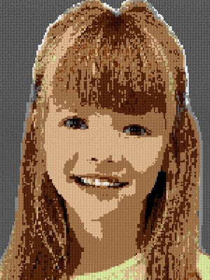 Custom Brick Mosaic