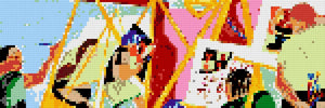 Custom Brick Mosaic