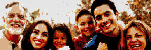 Custom Brick Mosaic