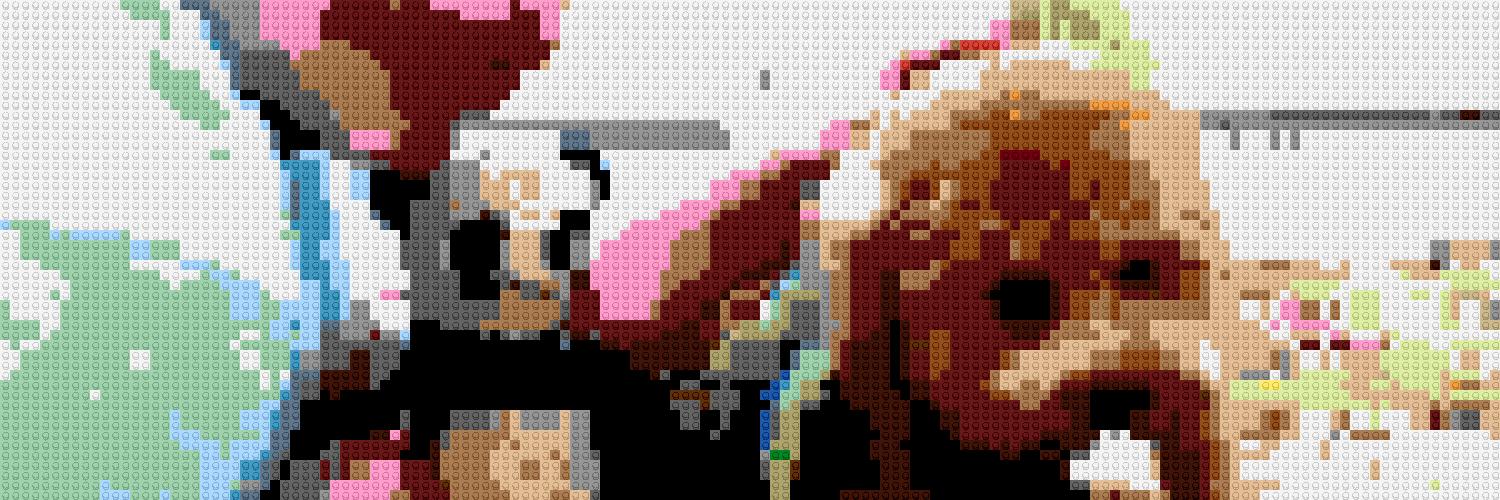 Custom Brick Mosaic