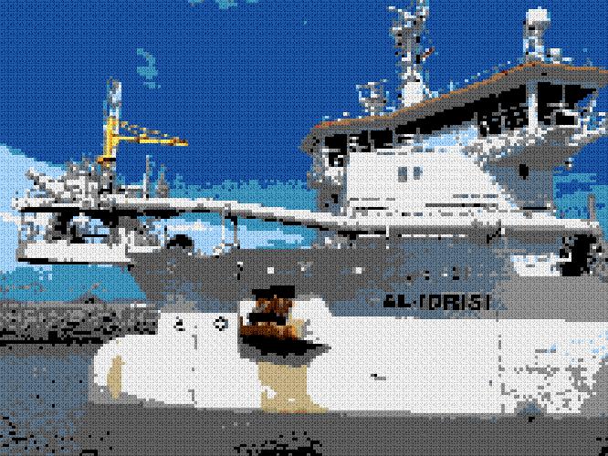 Custom Brick Mosaic