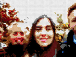 Custom Brick Mosaic