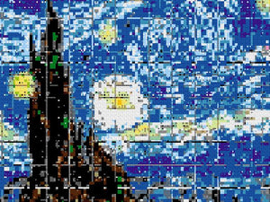 Custom Brick Mosaic