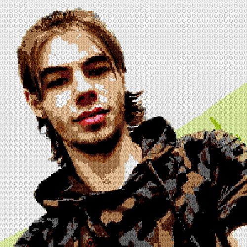 Custom Brick Mosaic
