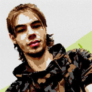 Custom Brick Mosaic