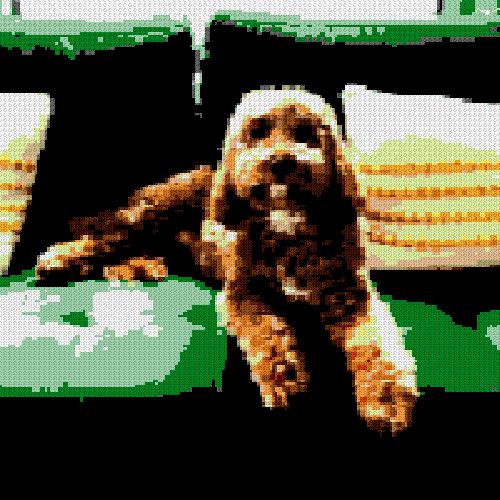 Custom Brick Mosaic