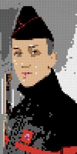 Custom Brick Mosaic