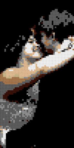 Custom Brick Mosaic