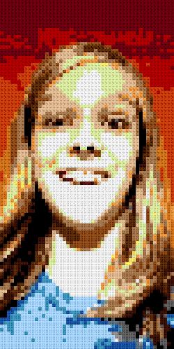 Custom Brick Mosaic