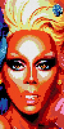 Custom Brick Mosaic