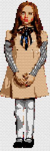 Custom Brick Mosaic