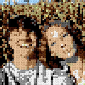 Custom Brick Mosaic