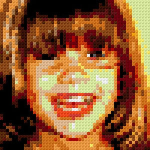 Custom Brick Mosaic