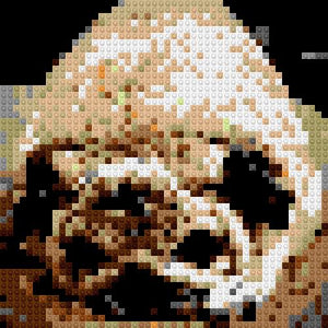 Custom Brick Mosaic