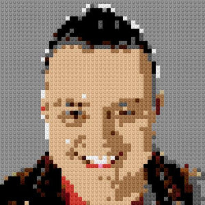 Custom Brick Mosaic