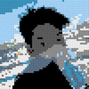 Custom Brick Mosaic