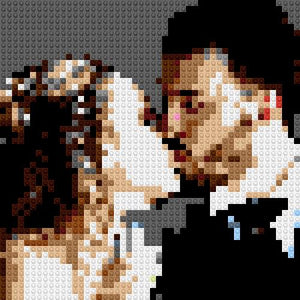 Custom Brick Mosaic