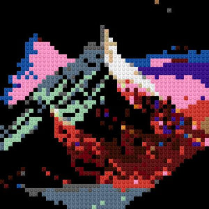 Custom Brick Mosaic