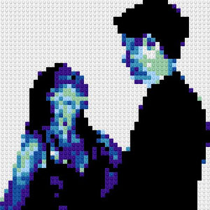 Custom Brick Mosaic