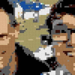 Custom Brick Mosaic