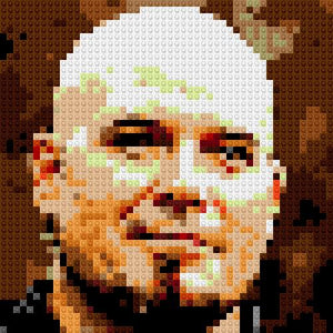 Custom Brick Mosaic